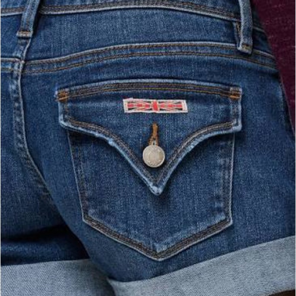 Hudson Ruby Distressed Jean Shorts